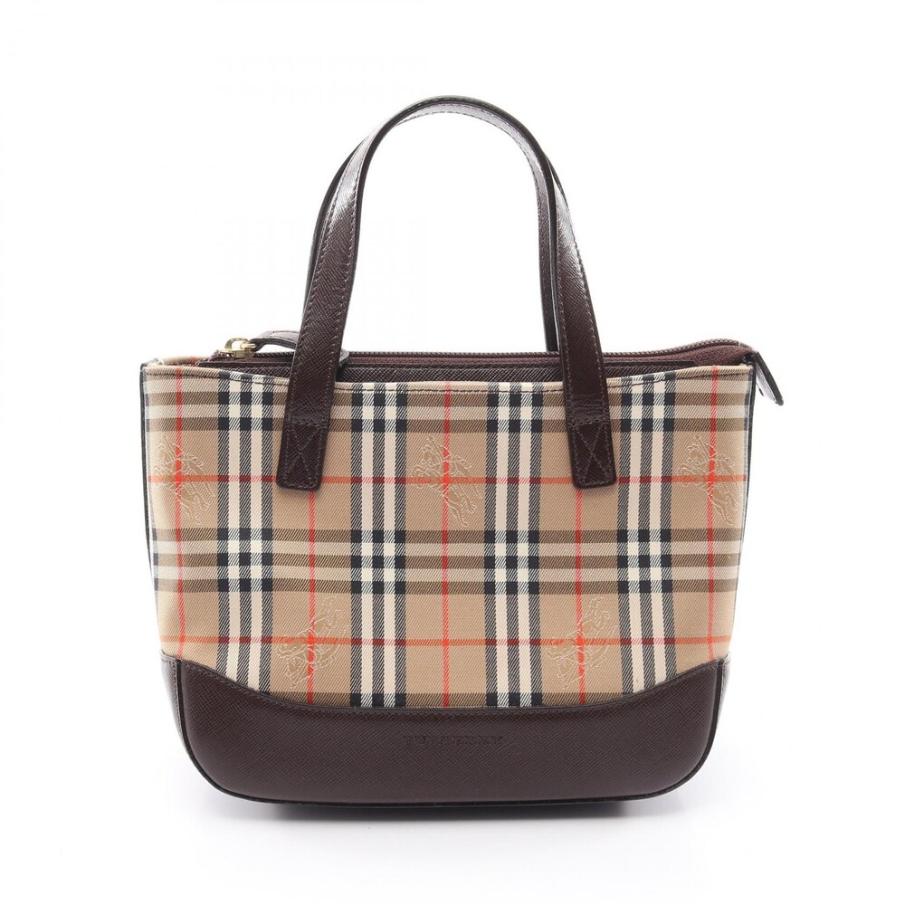 Burberry Nova Check Tote Handbag Canvas #304344B51B